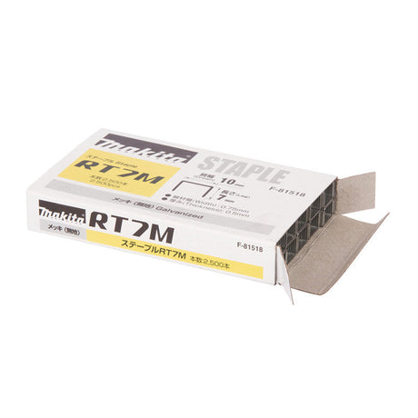 Agrafes MAKITA F-81518 (RT7M) pour agrafeuses à batterie MAKITA BST110, DST110, DST112