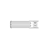 Burin plat BOSCH PRO 2608690141 SDS-Max