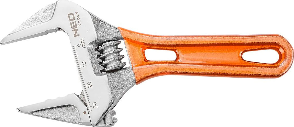 Clés à molette manche metal plastifié 0-32 mm NEO TOOLS