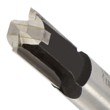 LEMAN lot de 4 mèches bois universelles droites carbure queue 8mm pour défonceuse