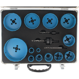 Coffret de 13 trépans HSS bi-métal LEMAN 5013 - 18 pièces