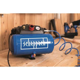 Compresseur SCHEPPACH HC06 6L avec set d'accessoires
