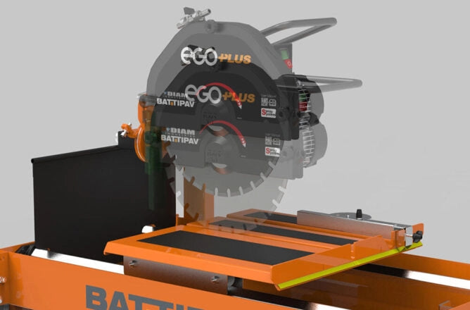 Scie sur table Ø350 spéciale maçons DIAM INDUSTRIES EGOPLUS 2200W livrée avec disque ST80 - Ø350