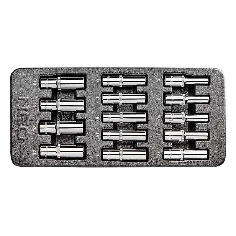 Insert douilles longues 1/2 NEO TOOLS 84-243 14 pièces