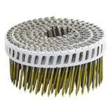 Pointes en Rouleau 16° Tête Bombée Inox A2 Annelée Liaison Plastique NORFIX