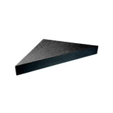 Banc d'angle pour douche en pierre naturelle 53 x 53 x 8 cm MARMOX