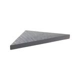 Etagère d'angle en résine 26 x 26 cm x 2,5 cm MARMOX imitation ardoise