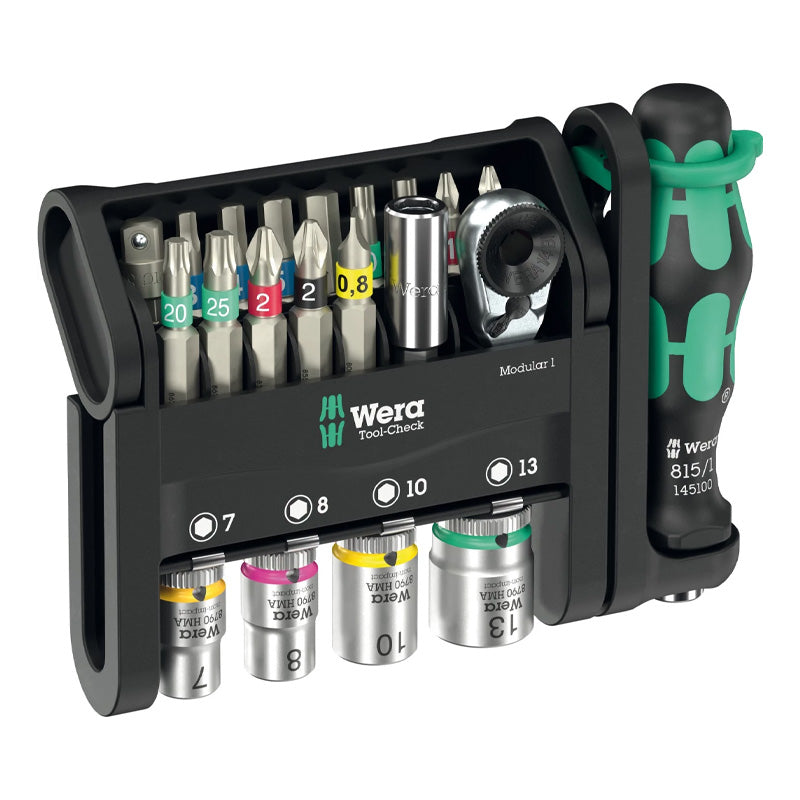 Multi-outils  Tool-Check Modular 1, 21 pièces - WERA - 05049000001