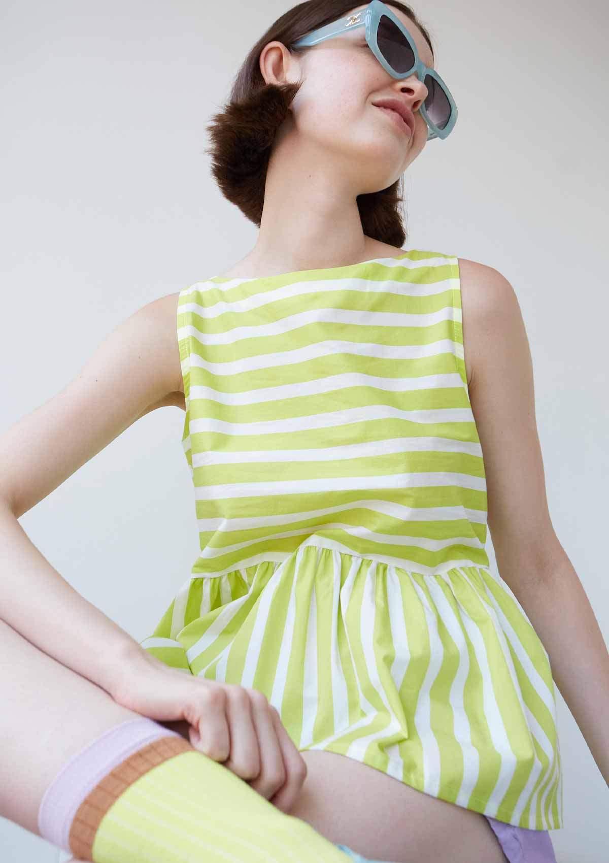 Top Ant Stripes Lime