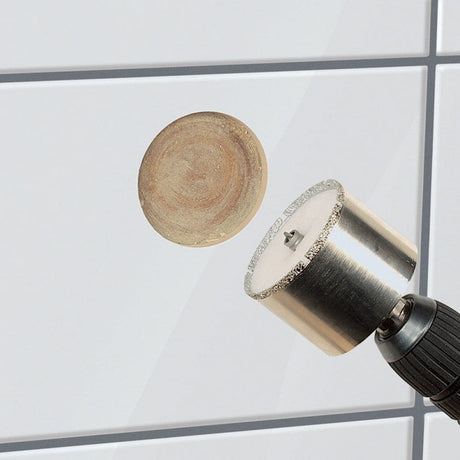 Trépan diamant Céramique WOLFCRAFT 5924000 Ø25 mm queue Ø10 mm